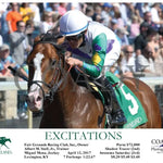 Excitations - 041217 Race 06 Inside Finish Keeneland