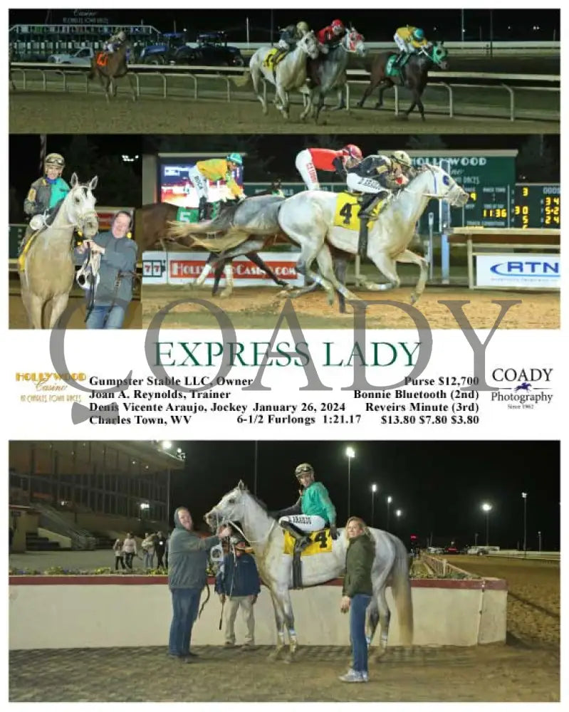 Express Lady - 01-26-24 R09 Ct Hollywood Casino At Charles Town Races