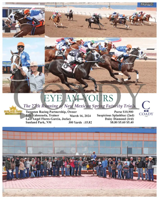 Eye Am Yours - The 27Th Running Of New Mexican Spring Futurity Trials 03 - 16 - 24 R03 Sun Sunland