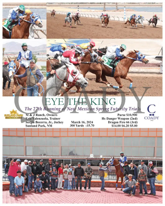Eye The King - The 27Th Running Of New Mexican Spring Futurity Trials 03 - 16 - 24 R01 Sun Sunland
