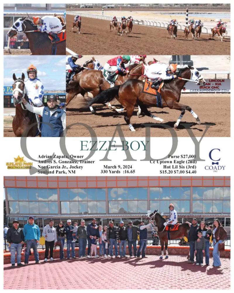 Ezze Boy - 03 - 09 - 24 R04 Sun Sunland Park