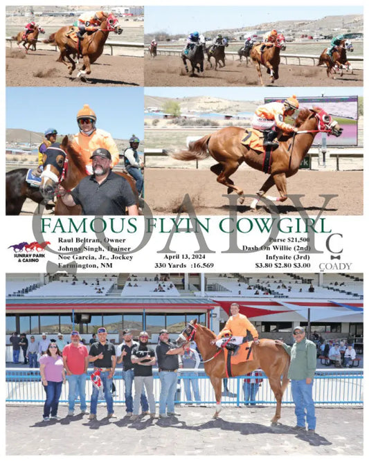 Famous Flyin Cowgirl - 04 - 13 - 24 R01 Srp Sunray Park