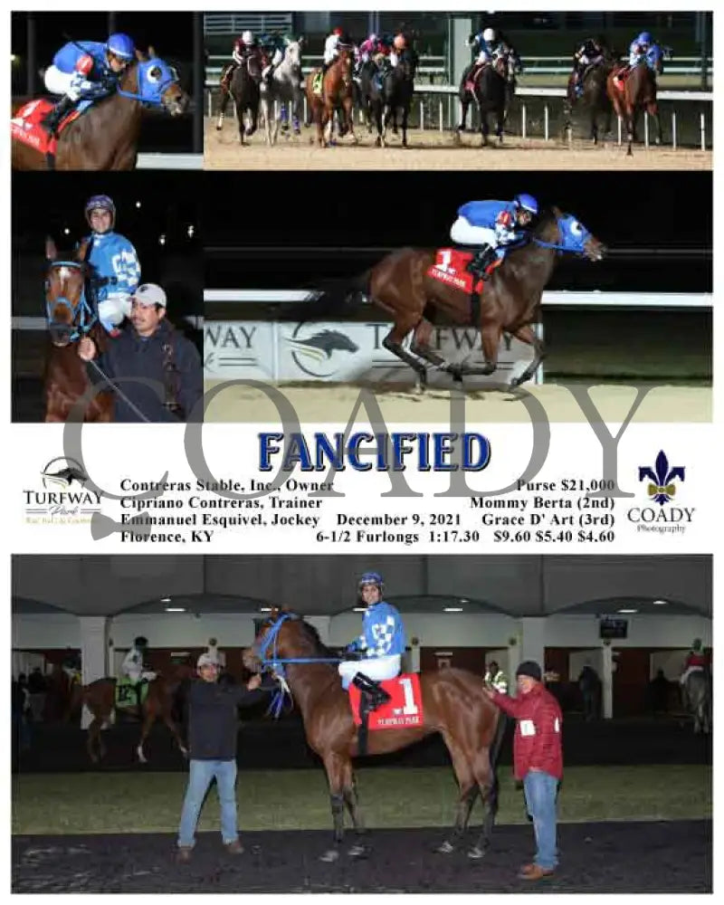 Fancified - 12-09-21 R02 Tp Turfway Park