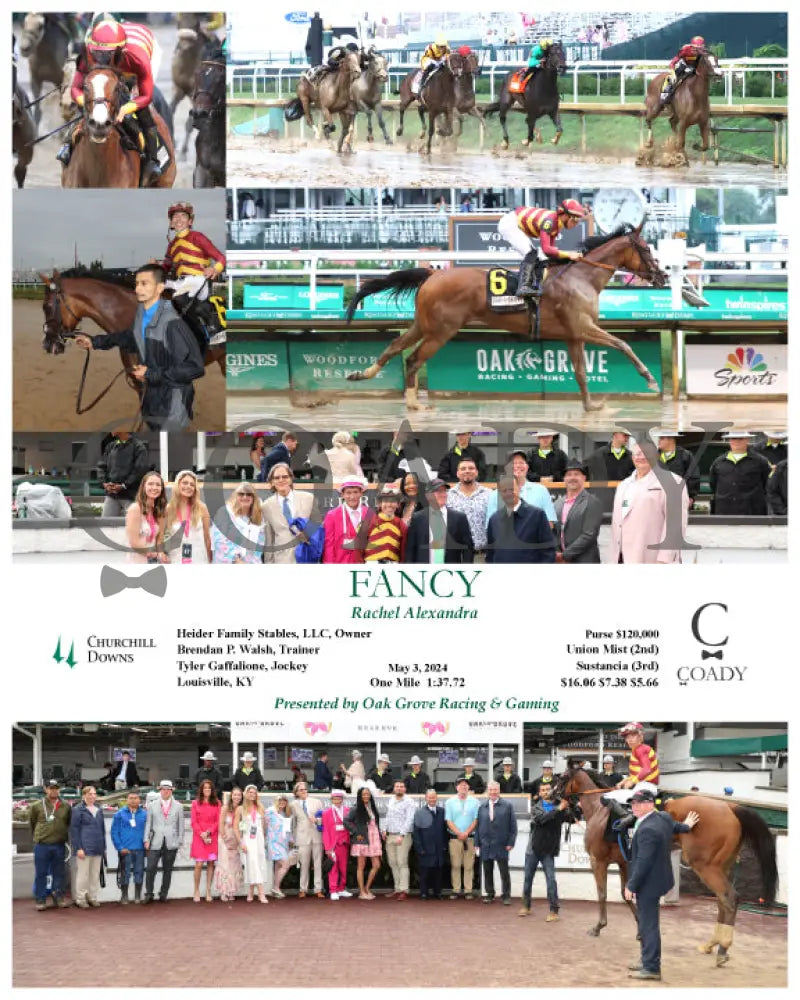 Fancy - Rachel Alexandra 05-03-24 R13 Cd Churchill Downs