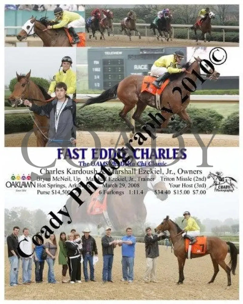 Fast Eddie Charles - The Uams Phi Delta Chi Clas Oaklawn Park