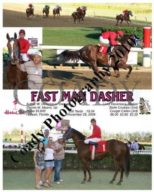 Fast Man Dasher - 11/29/2009 Hialeah Park