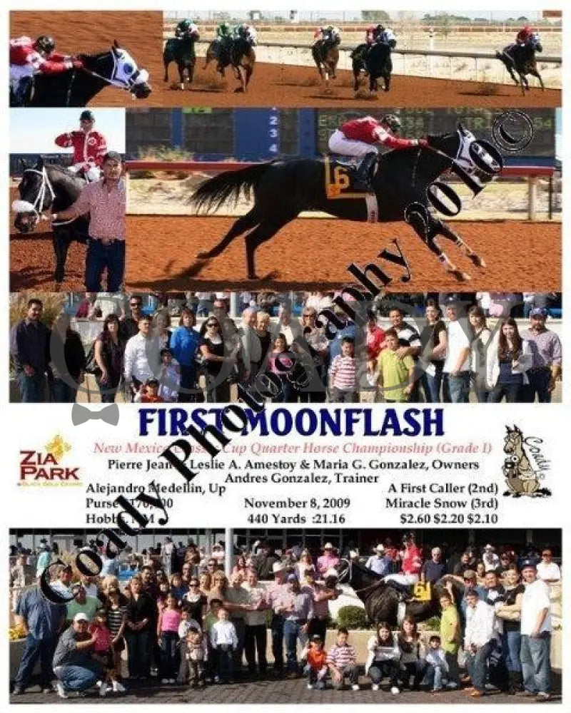 First Moonflash - New Mexico Classic Cup Quarter Zia Park
