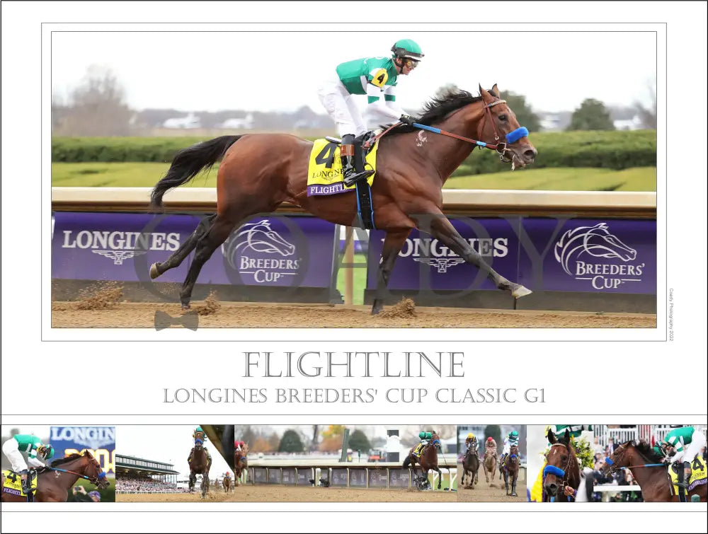 Flightline - Longines Breeders’ Cup Classic G1 Limited Edition 18X24 Poster