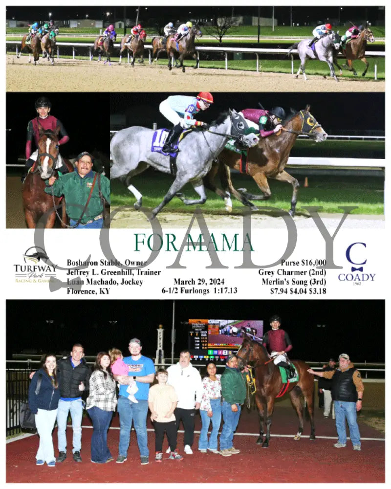 For Mama - 03 - 29 - 24 R08 Tp Turfway Park