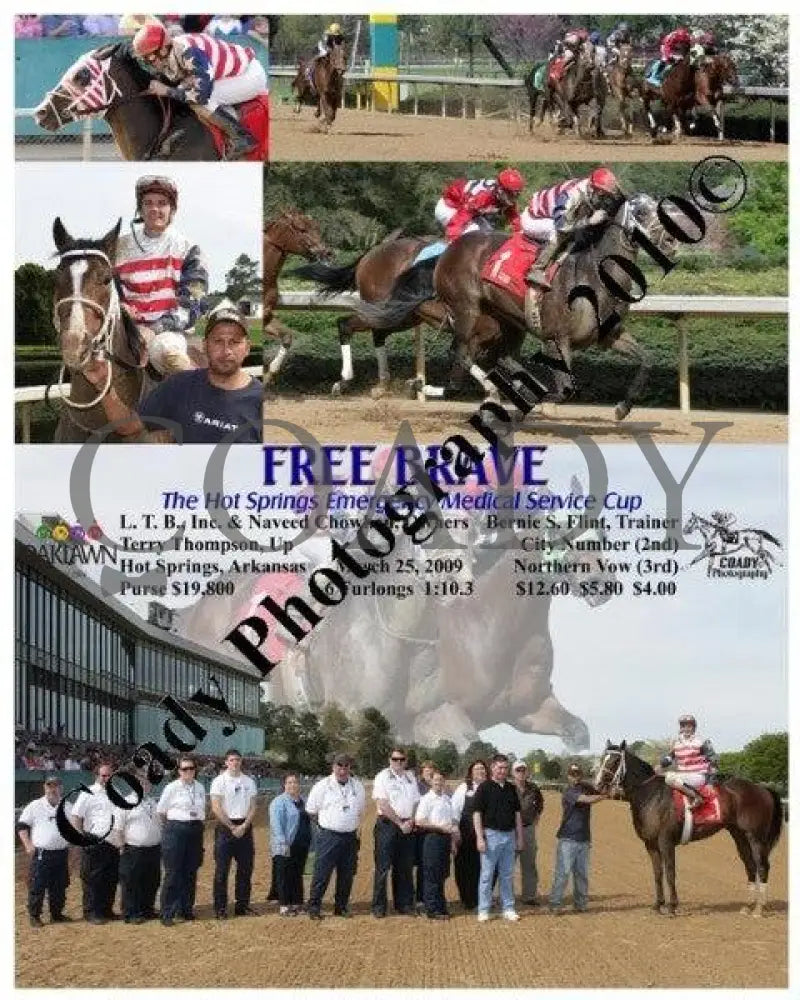 Free Brave - The Hot Springs Emergency Medical S Oaklawn Park