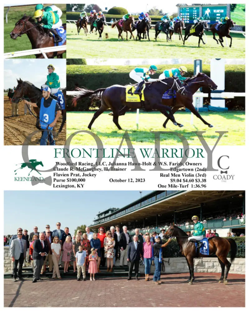 Frontline Warrior - 10-12-23 R07 Kee Keeneland