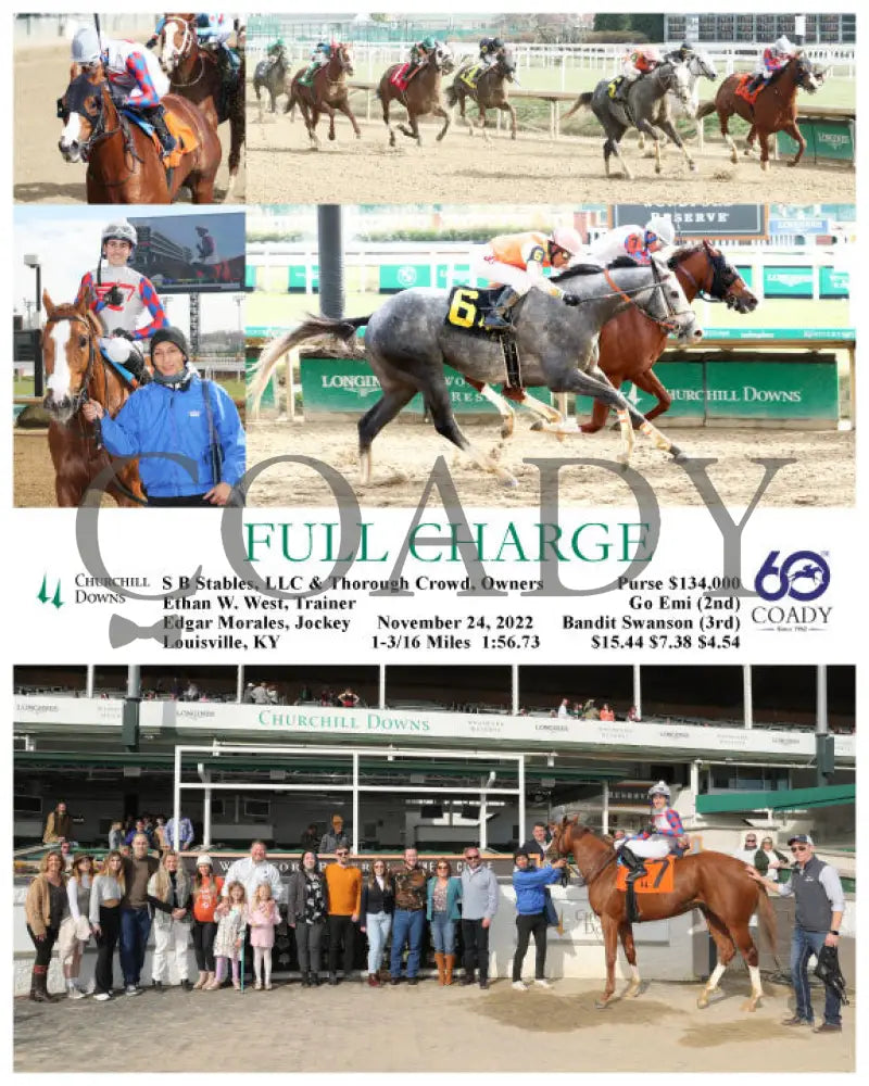 Full Charge - 11-24-22 R03 Cd Churchill Downs