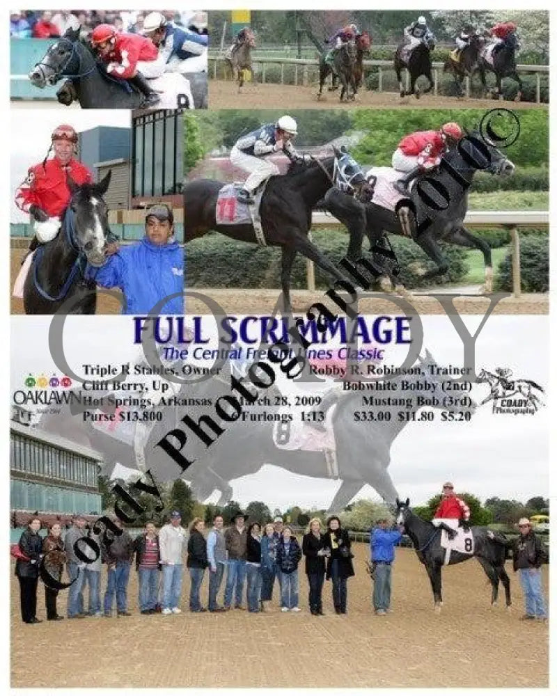 Full Scrimmage - The Central Freight Lines Class Oaklawn Park