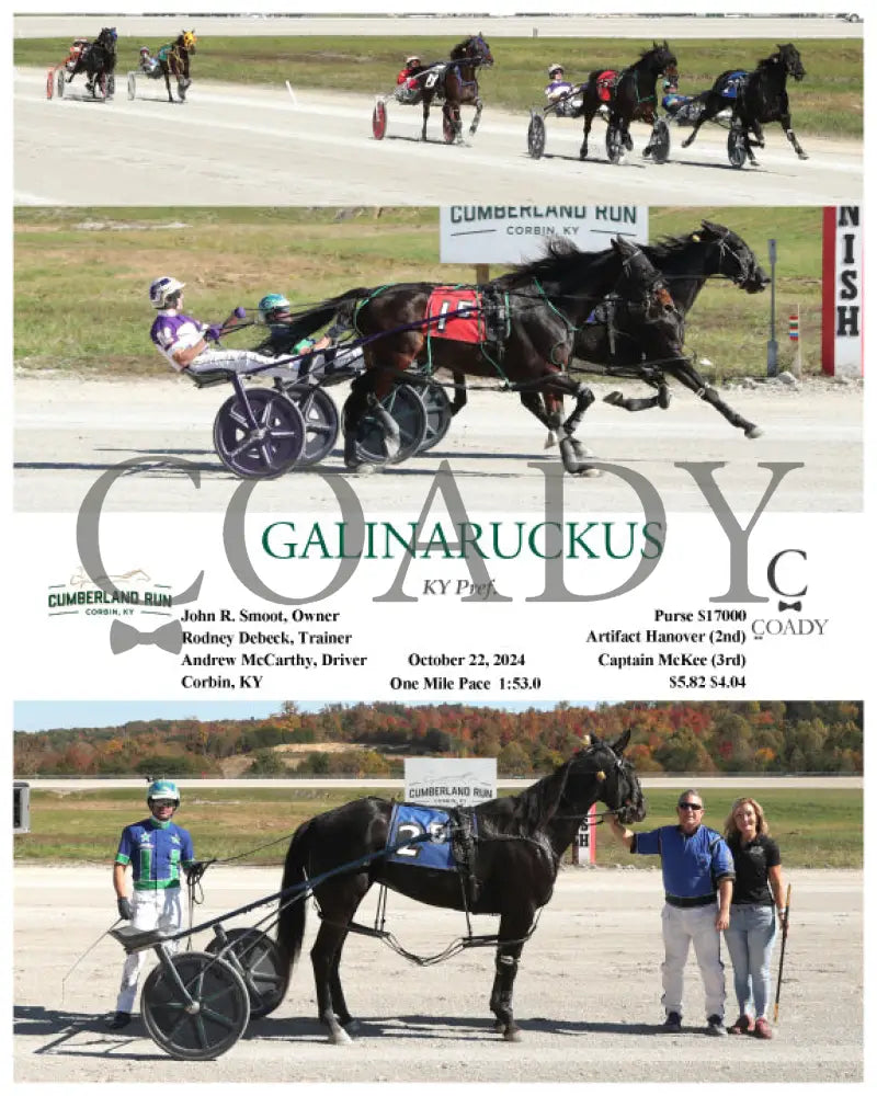 Galinaruckus - 102224 Race 05 Clr Ky Pref. Cumberland Run