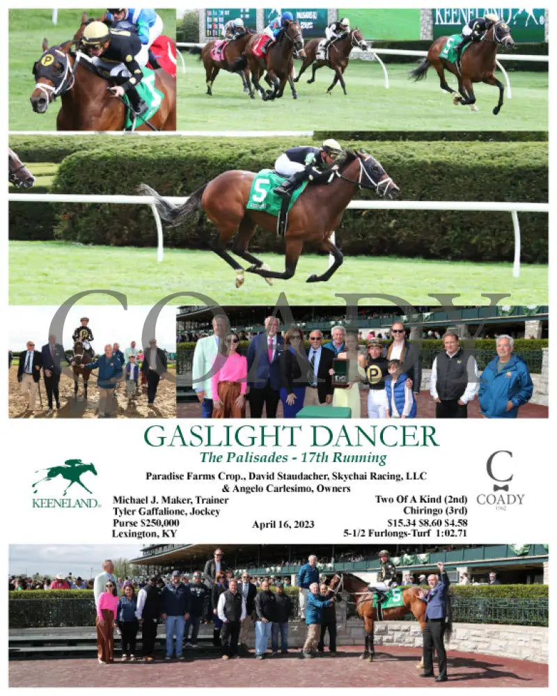 Gaslight Dancer - The Palisades 17Th Running Of 04-16-23 R07 Kee Keeneland