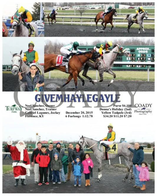 Givemhaylegayle - 122015 Race 03 Tp Turfway Park