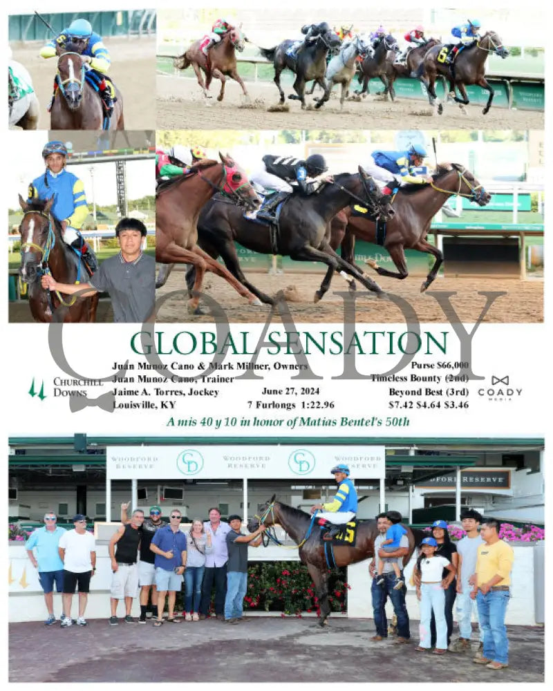 Global Sensation - 06-27-24 R06 Cd Churchill Downs