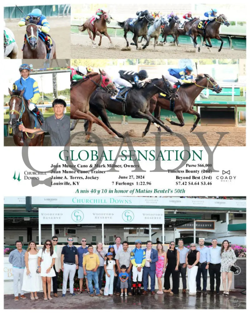 Global Sensation - 06-27-24 R06 Cd Group Churchill Downs