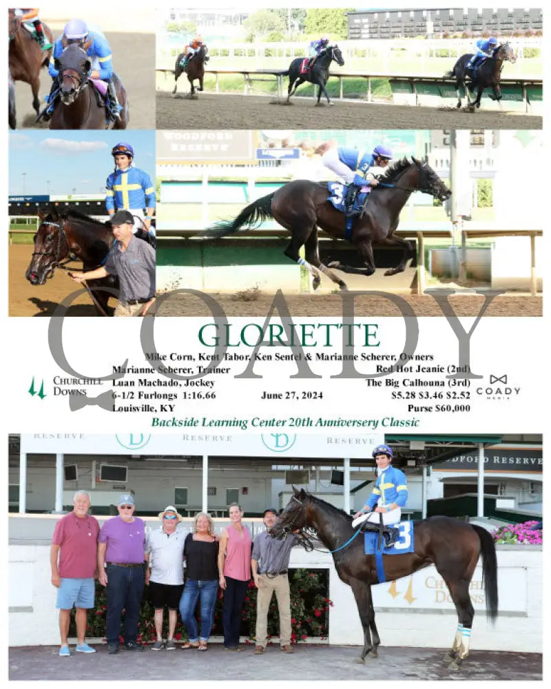 Gloriette - 06-27-24 R04 Cd Churchill Downs