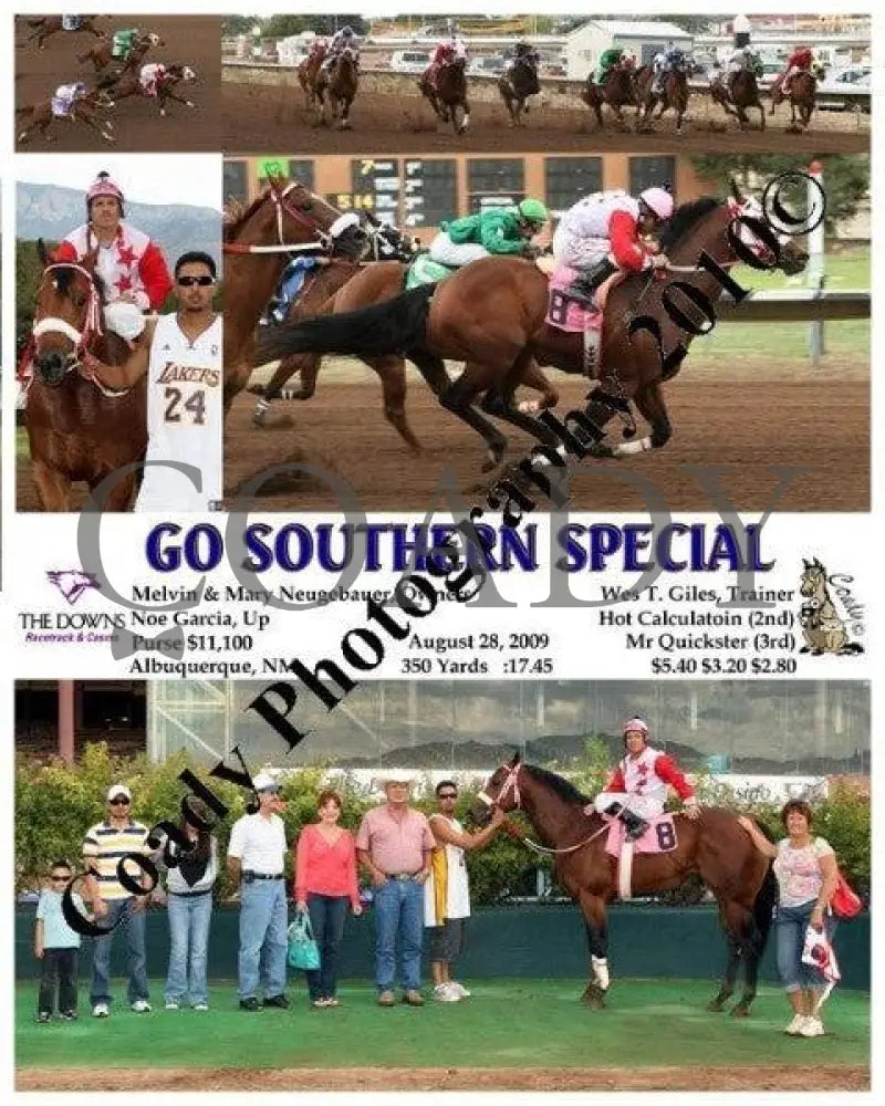 Go Southern Special - 8 28 2009 Downs At Albuquerque