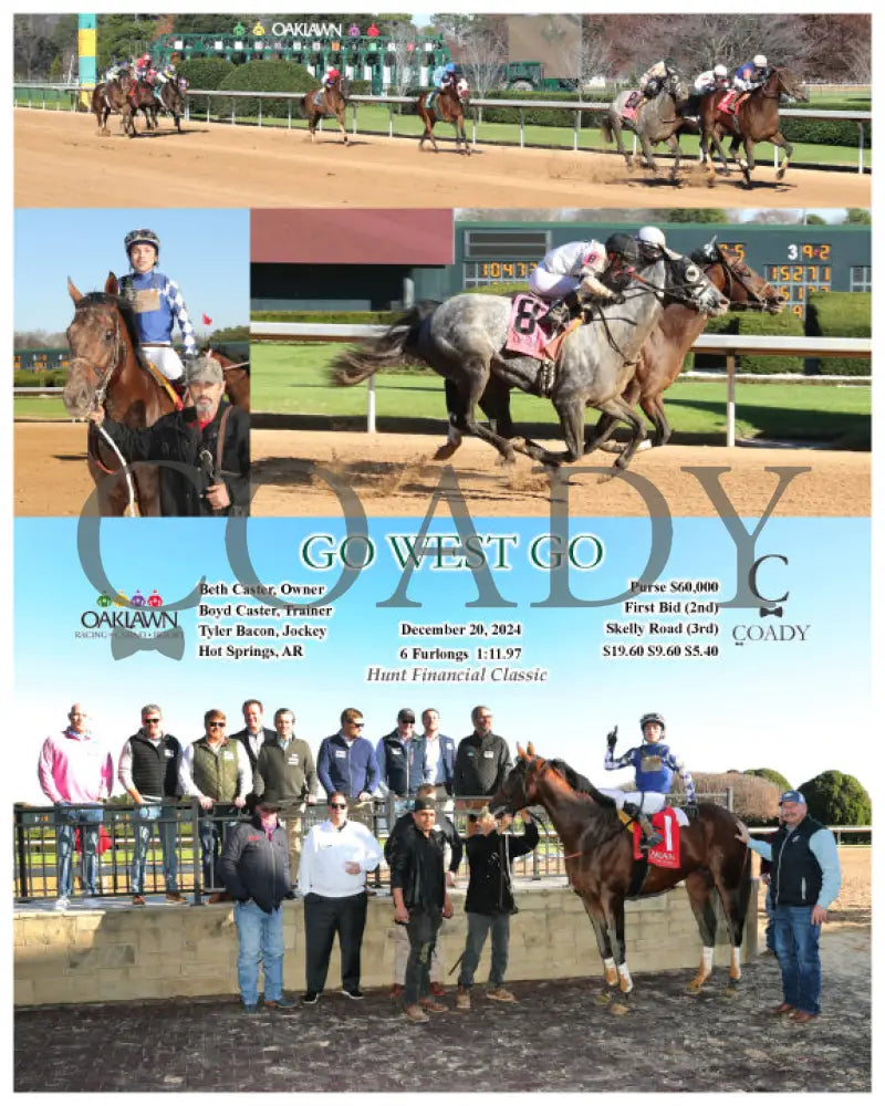 Go West - 12-20-24 R04 Op Oaklawn Park