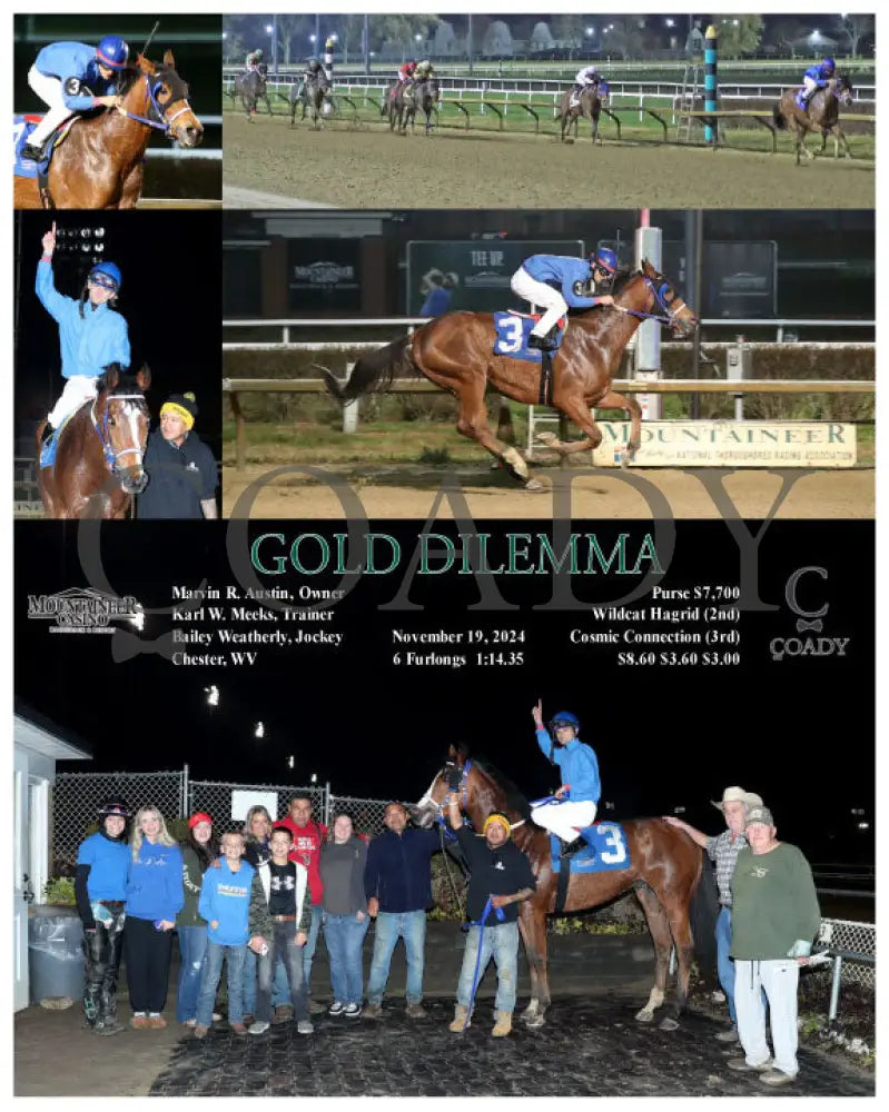 Gold Dilemma - 11-19-24 R04 Mnr Mountaineer Park