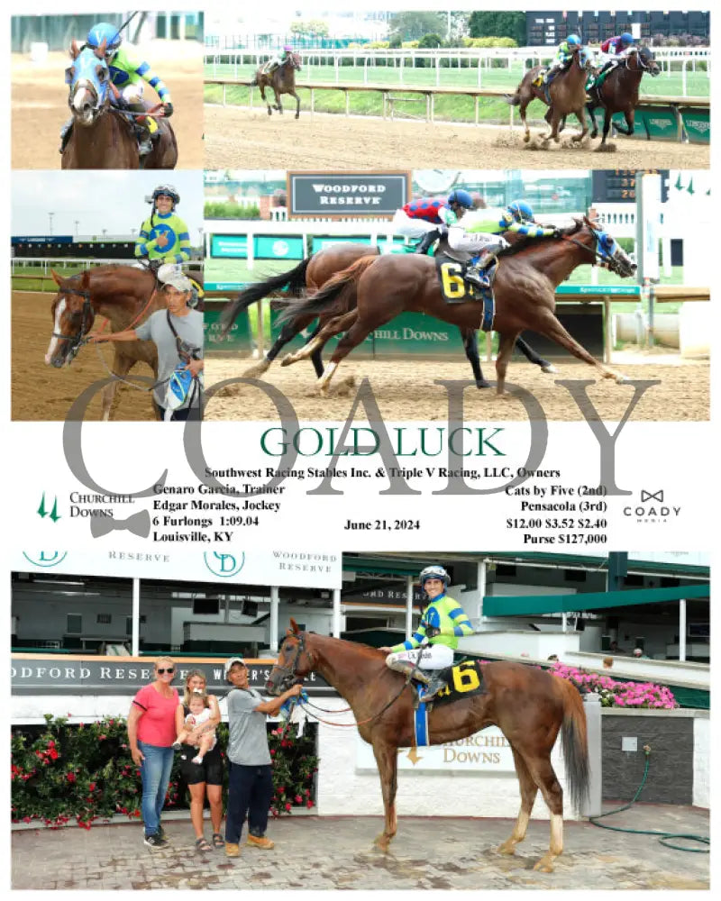 Gold Luck - 06-21-24 R07 Cd Churchill Downs