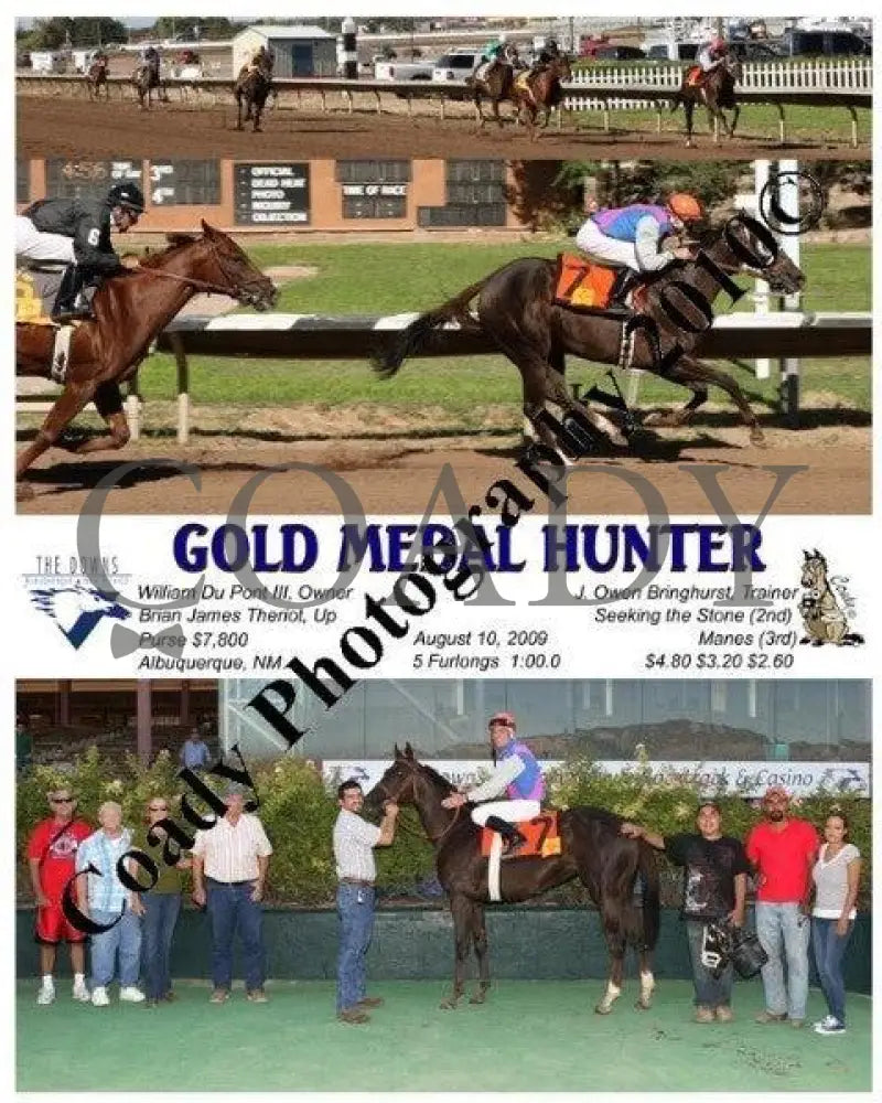 Gold Medal Hunter - 8 10 2009 Downs At Albuquerque