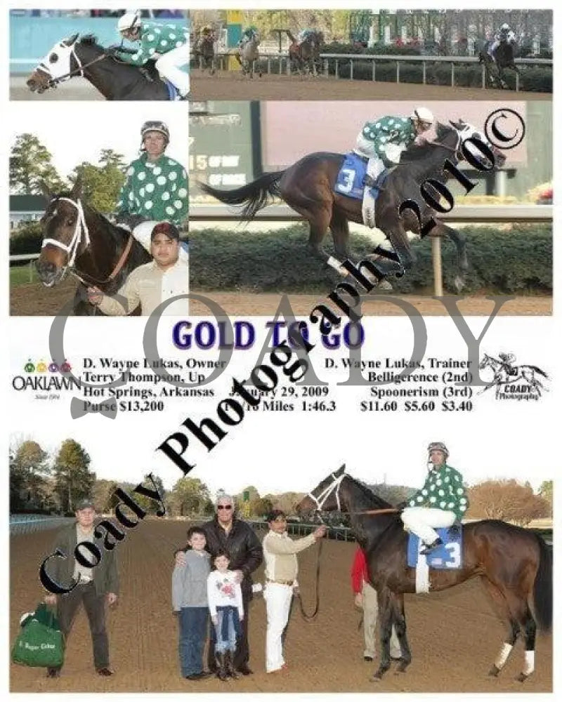 Gold To Go - 1 29 2009 Oaklawn Park