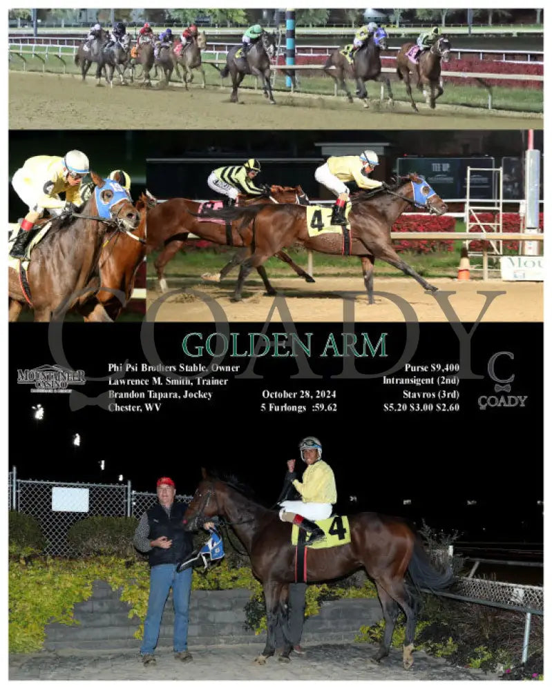 Golden Arm - 10-28-24 R06 Mnr Mountaineer Park