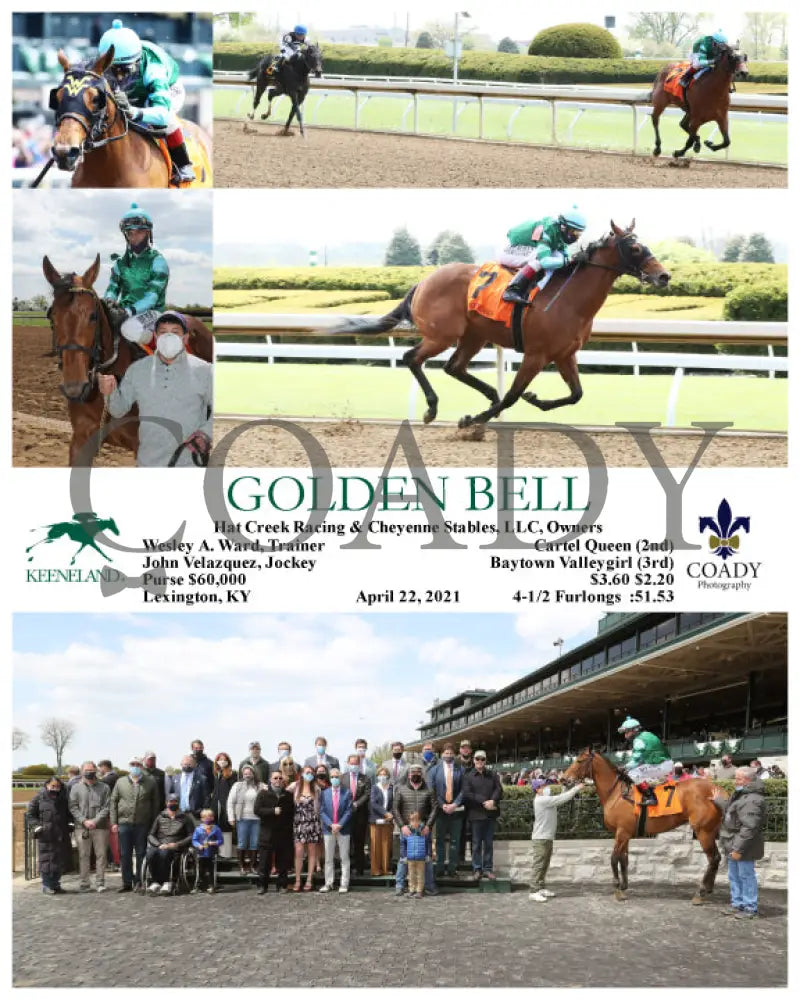 Golden Bell - 04-22-21 R03 Kee Keeneland