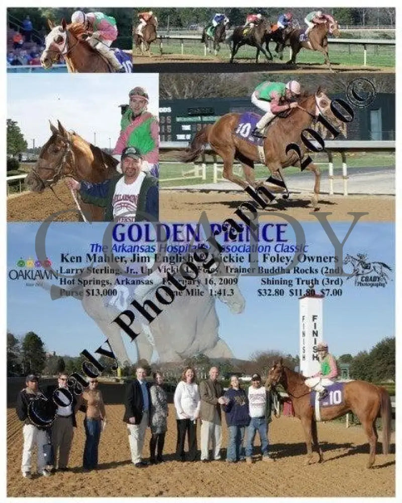 Golden Prince - The Arkansas Hospitality Associa Oaklawn Park