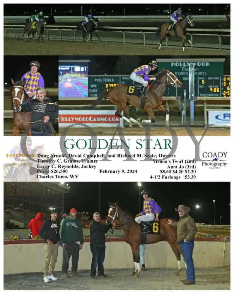 Golden Star - 02-09-24 R05 Ct Hollywood Casino At Charles Town Races