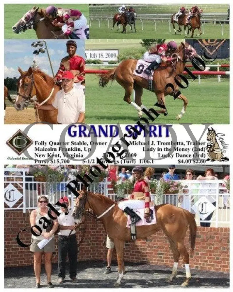 Grand Spirit - 6 21 2009 Colonial Downs
