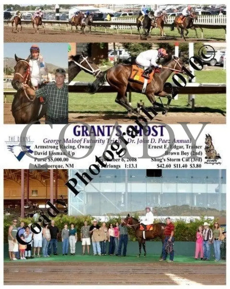 Grant S Ghost - George Maloof Futurity Trials Dr Downs At Albuquerque