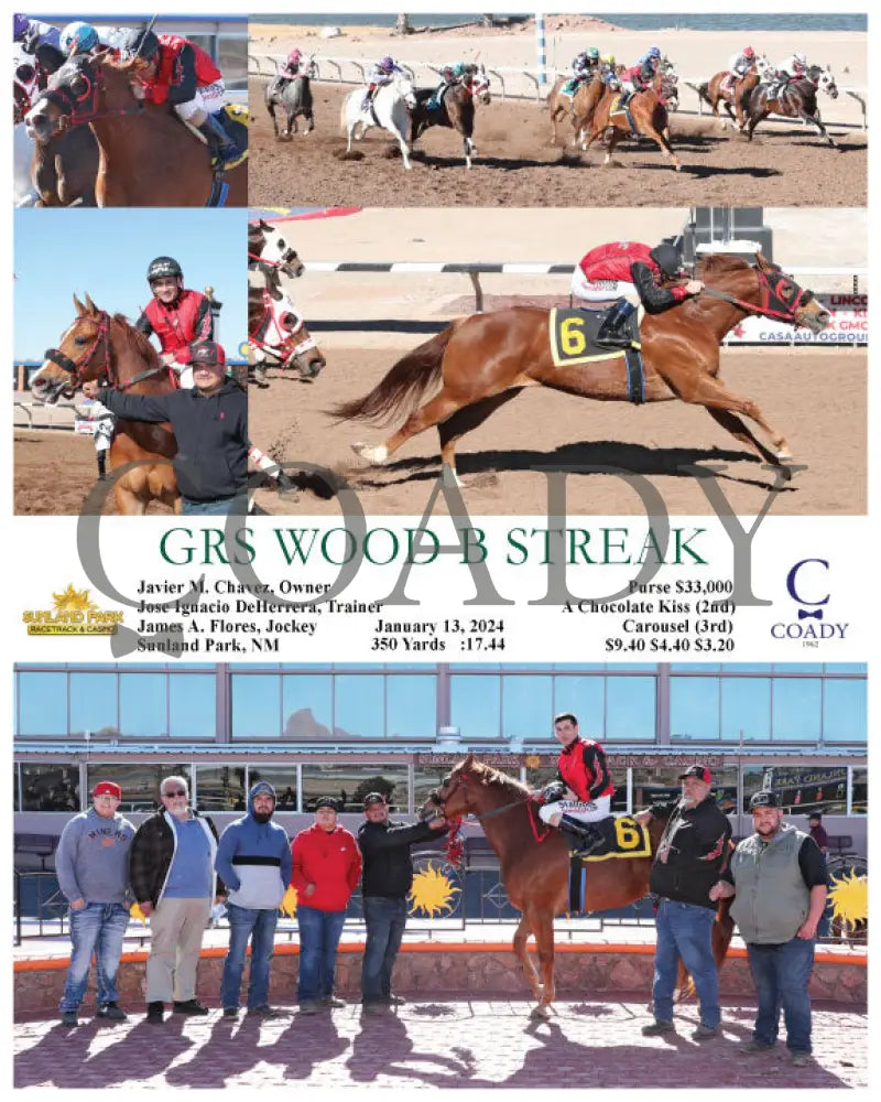 Grs Wood B Streak - 01-13-24 R02 Sun Sunland Park