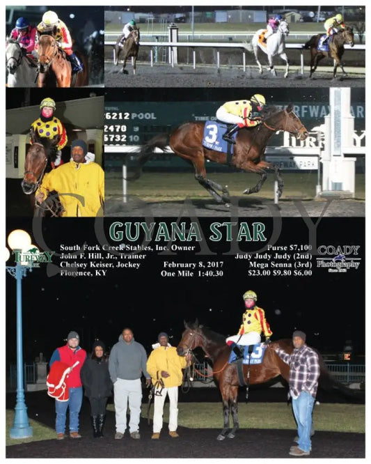 Guyana Star - 020817 Race 02 Tp Turfway Park