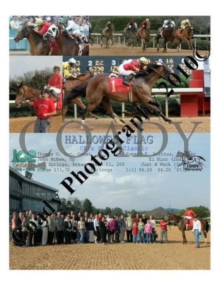 Hallowed Flag - Cb S Five O Classic 3 11 2006 Oaklawn Park