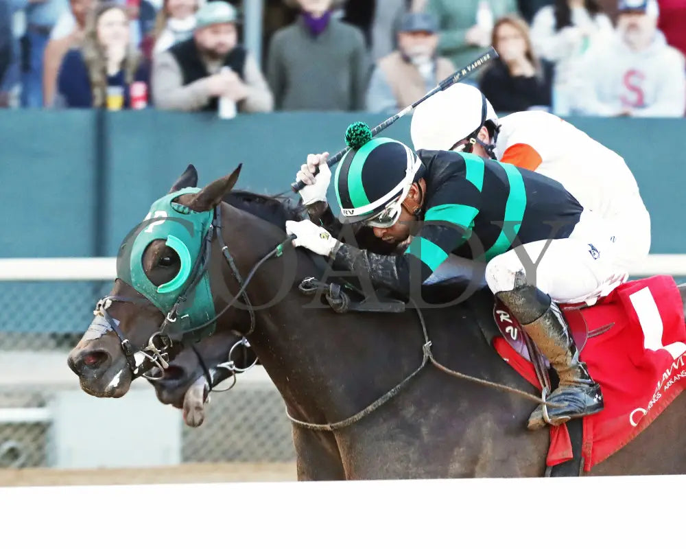 Happy Is A Choice - Ring The Bell Stakes 12-07-24 R09 Op Inside Finish 02 Oaklawn Park