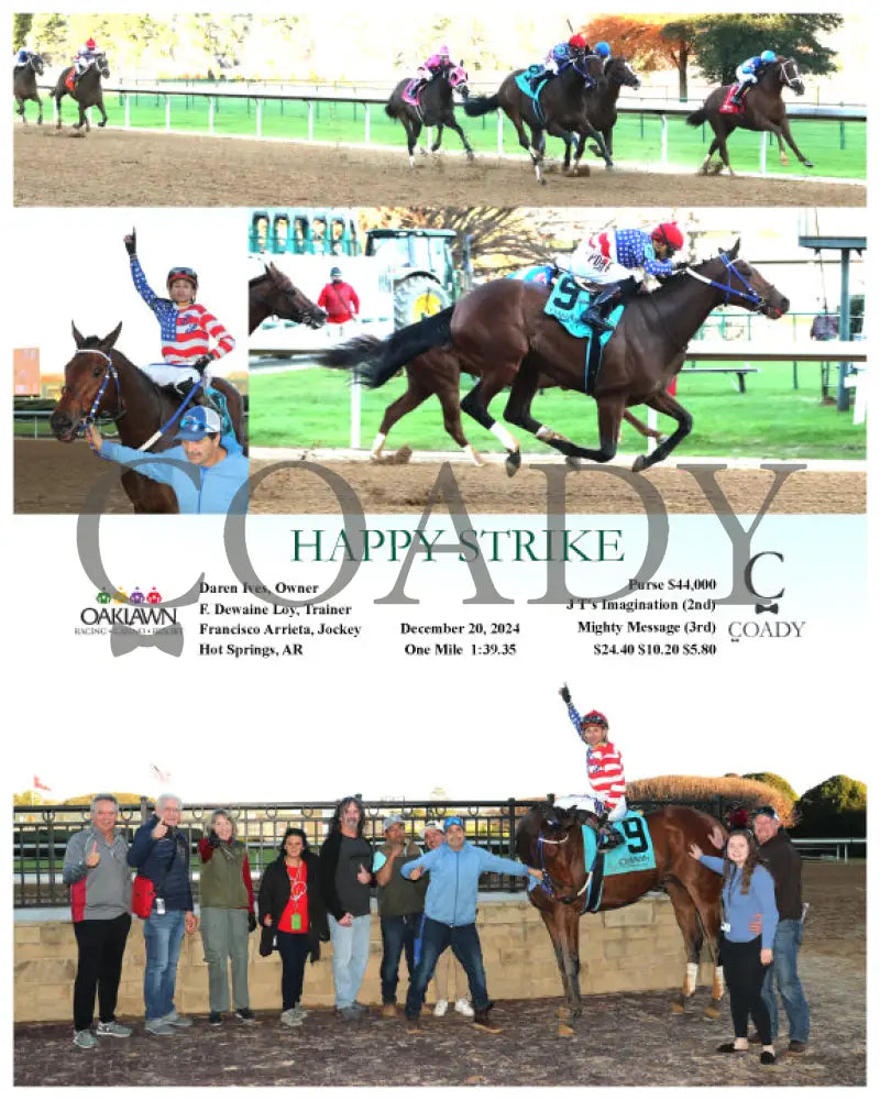 Happy Strike - 12-20-24 R08 Op Oaklawn Park