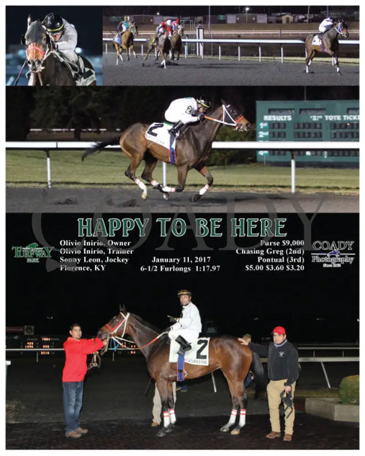 Happy To Be Here - 011117 Race 06 Tp Turfway Park