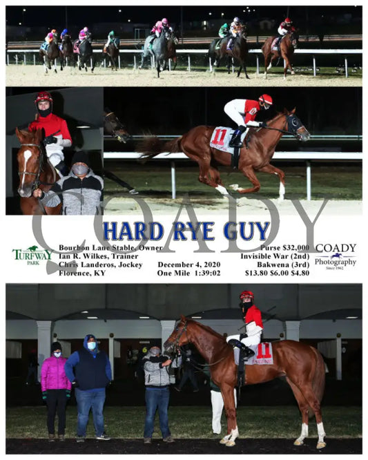 Hard Rye Guy - 12-04-20 R07 Tp Turfway Park