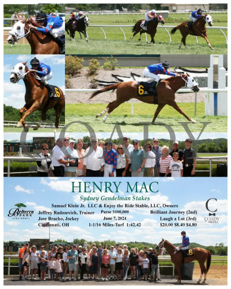 Henry Mac - Sydney Gendelman Stakes 06-07-24 R05 Btp Belterra Park