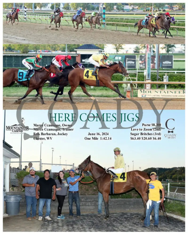 Here Comes Jigs - 06-16-24 R04 Mnr Mountaineer Park