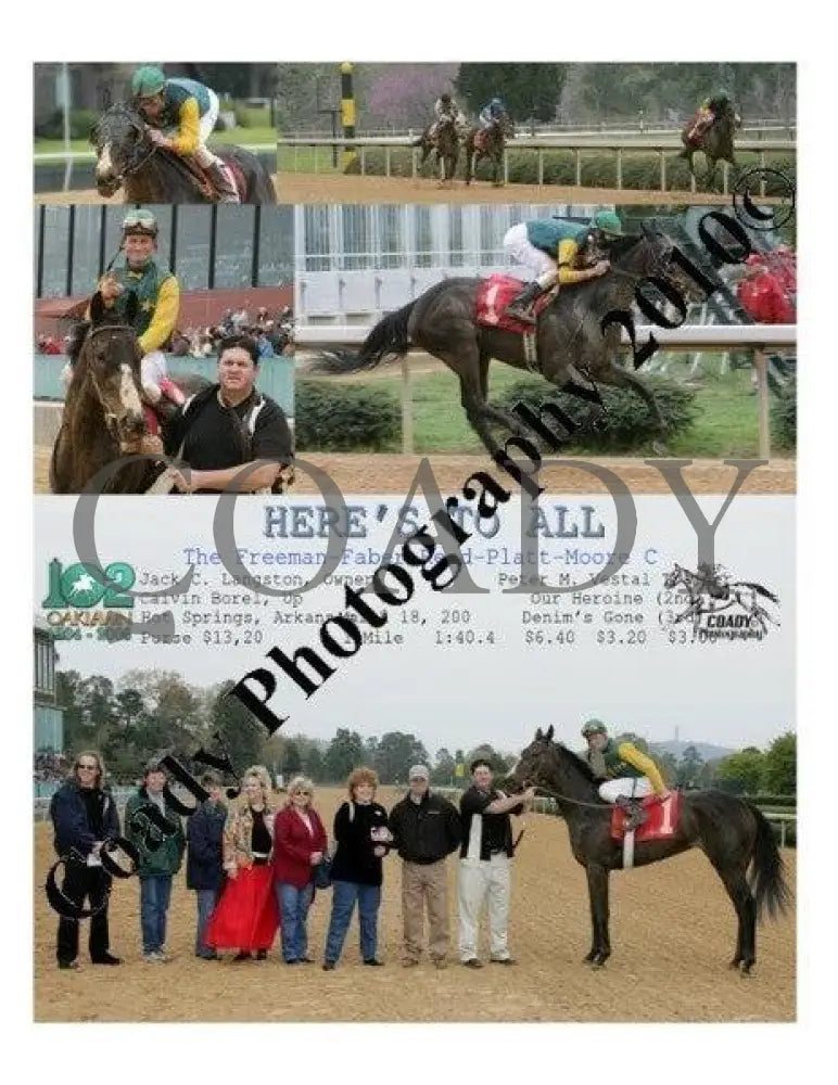 Here S To All - The Freeman-Faber-Reed-Platt-Moore Oaklawn Park