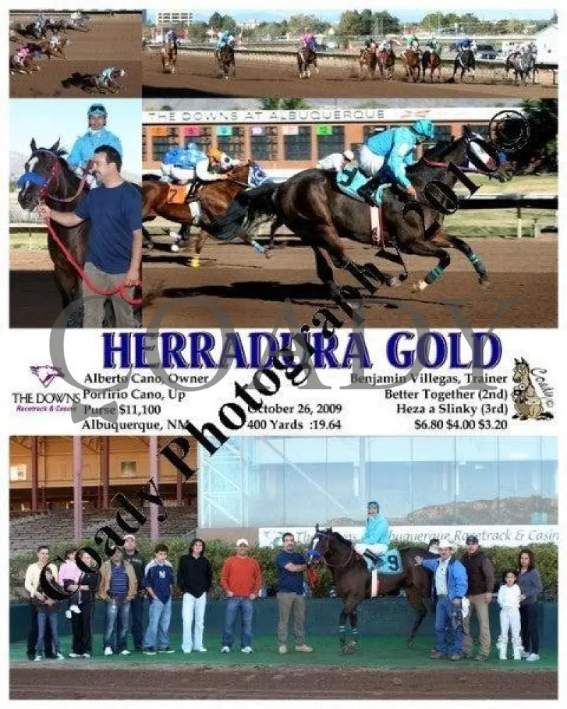 Herradura Gold - 10 26 2009 Downs At Albuquerque