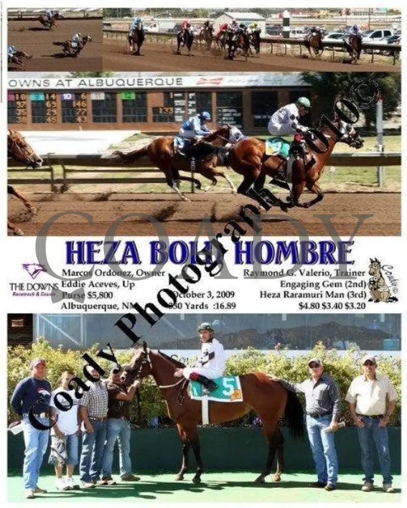 Heza Bold Hombre - 10 3 2009 Downs At Albuquerque