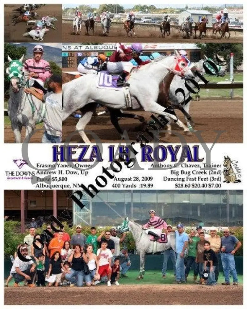 Heza Lil Royal - 8 28 2009 Downs At Albuquerque