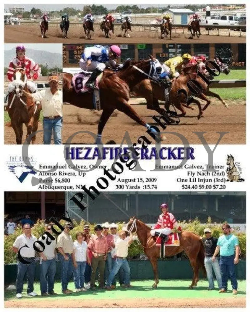 Hezafirecracker - 8 15 2009 Downs At Albuquerque