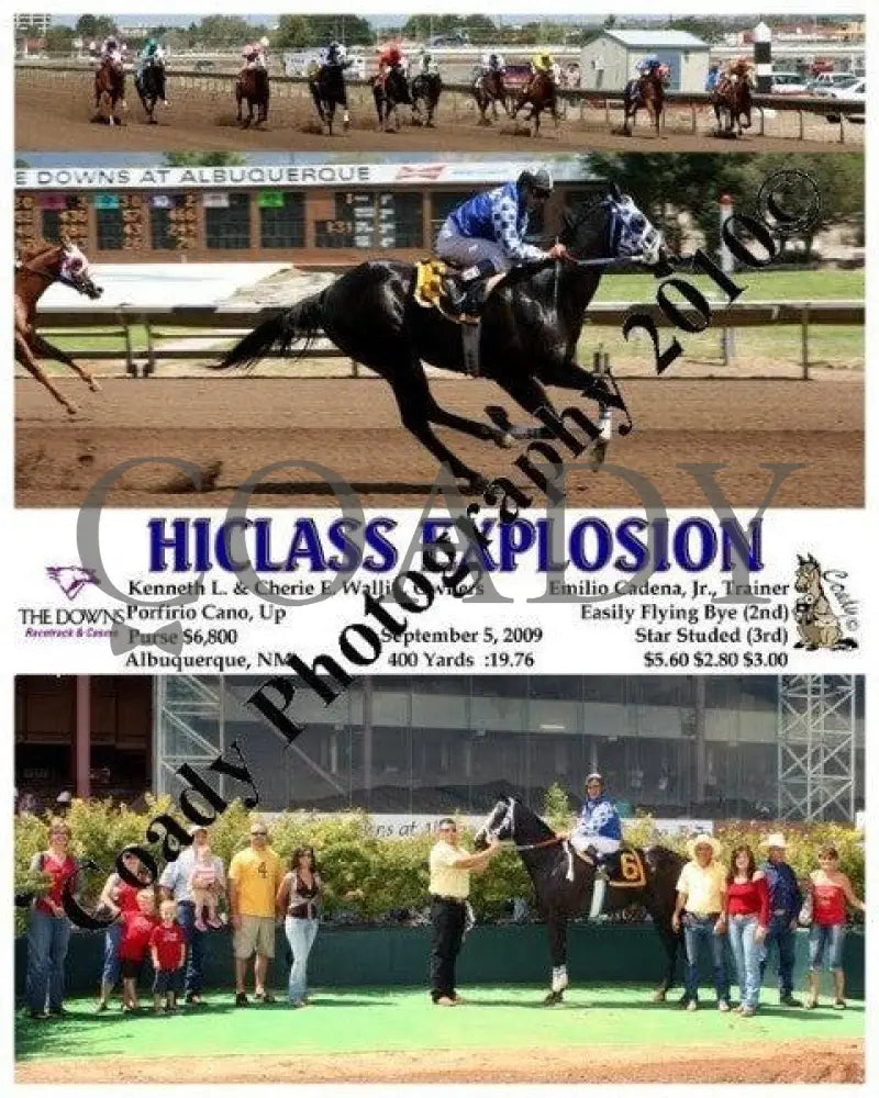 Hiclass Explosion - 9 5 2009 Downs At Albuquerque